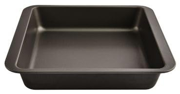 lakeland Non-Stick Square Brownie Tray – 21cm x 21cm x 5cm Dishwasher Safe Made in The UK