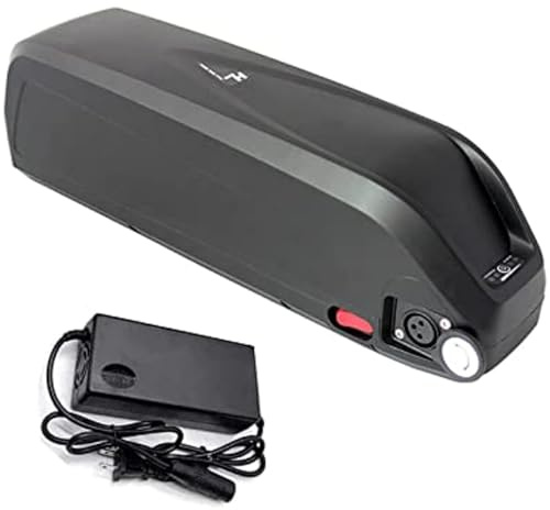 E-Bike Akku 48V 17.5Ah Hailong Li-ion Batterie für Elektrofahrrad Pedelec mit Ladegerät/BMS für 250W/500W/750W/1000W Motor, für Mifa VAUN Tianneng geeignet
