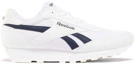 Reebok Rewind Run, Zapatillas Unisex Adulto, Blanco Vector Navy Barely Grey, 34.5 EU