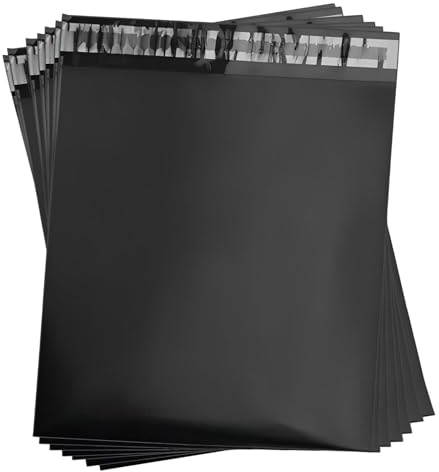 100 sacchetti per spedizioni, in plastica per spedizioni buste postali, buste postali, impermeabili e resistenti all'umidità (15,2 x 22,8 cm)