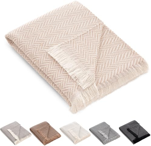 HIPERMANTA Colcha Multiusos Sofa. Plaid Sofa. Manta Foulard. Plaid Multiusos Cubresofa. Comoda Practica Suave Calida. Modelo Zig-Zag 230x260 cm Color Vison