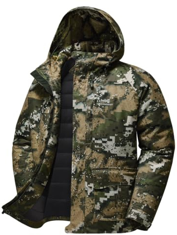 BASSDASH Walker-WL Menâs Insulated Waterproof Hunting Fishing Jacket