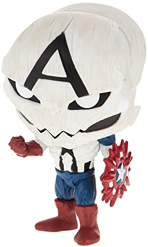 Funko Pop Marvel Venom Poison Captain America #856 - Special Edition - Funko Vinyl Figure
