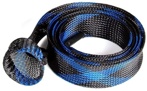 Fladen Rod Sock Rutenschutz Rutensocke 4 Größen zur Auswahl (blau/schwarz 170cm x 3cm)