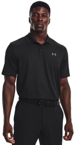 Under Armour Herren 3.0 UPF 40 Golf Polo - Schwarz/Pechgrau - XXL