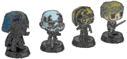 Star Wars Pack 4 Figurines POP! Movies Vinyl Retro Series 9 cm