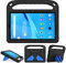 GOZOPO Kids Case for Lenovo Tab M8 (4th/3rd Gen)/Tab M8 HD LTE/Smart Tab M8/M8 FHD Tablet, Lightweight Shockproof Handle Stand Cover for Lenovo Tab M8 Case (TB-300F,TB-8505,TB-8506,TB-8705) (Black)