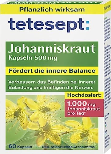 tetesept Johanniskraut, 60 Kapseln