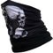 Hilltop® Polar Multifunktionstuch mit Fleece, warmes Schlauchtuch, Schal, Halstuch für kalte Herbst und Wintertage, für Damen und Herren, Trendige Farben, Farbe:White Skulls - 2