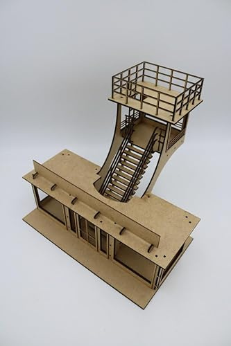 AT-BA Modellbau 220142 Slotcar Decorazione Torre di Controllo