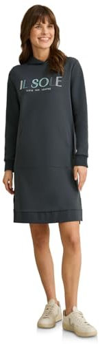 CECIL Hoodie-Kleid mit Stickerei