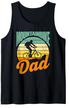 Papá De La Bicicleta De Montaña Padre Btt Papá Mountainbike Camiseta sin Mangas