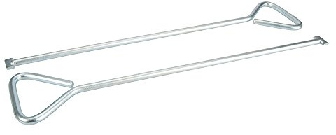 Silverline 224675 set da 2 chiavi per tombino 320 mm, 639345