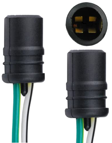 L&P B582 2x T10 W5W Gummi Fassung Lampen Gummifassung Lampenfassung Glassockel für W2,1X9,5D Glühlampen Glühbirnen Lampen