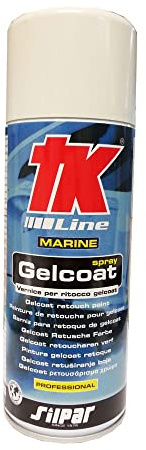 SILPAR TK Antique White GELCOAT Spray ML.400