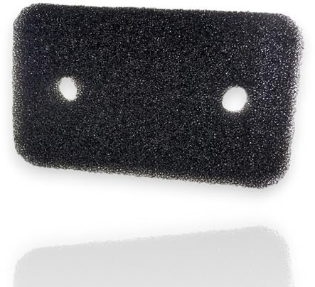 DL-pro Skumfilter 220 x 133 mm kompatibelt med Miele 7070 Sockelfilter Svampfilter Filter Filterskum Filtersvamp på värmeväxlare torktumlare torktumlare torktumlare värmepumpstork