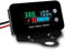 Batteriewächter, IPX7 Wasserdicht Batterieanzeige Monitore, Batteriewächter 12v 24V 36V 48V 60V 72V für Wohnmobil Motorrad Auto Golfwagen Batter Monitor Mit Temperatur, Alarm, Halter,Abschaltung