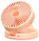 JNJOOD Ventilador Plegable de Escritorio USB, Miniventilador PortáTil Recargable, Enfriador de Aire, Ventilador EléCtrico con RefrigeracióN de Luz para Oficina (B)
