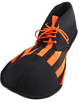 Jiuvaso Scarpe da Clown per Costumi di Halloween, Accessori Decorativi per Costumi per Feste