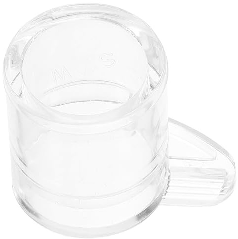 Levemolo Comedero Acrílico para Hormigas Grande, Taza de Agua para Insectos, Contenedor Visible para Alimentación de Nidos, Fácil de Limpiar, Suministros para Terrarios