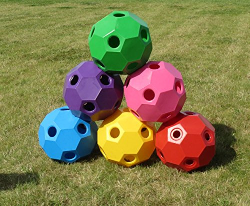USG Parallax - Pelota de heno para Caballo, Color Naranja, Talla única