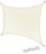 Laneetal Sonnensegel 5x7m rechteckig 160g/m² Polyester Sonnenschutz Schattenspender UV Schutz für Garten Balkon Terrasse Creme