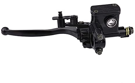 Kupplung Bremshebel Hauptbremszylinder, 7/8 22mm Links Motorrad Bremshebel Hauptbremszylinder Kupplungshebel Motorrad Bremszylinder Kupplung Bremshebel Motorrad Lenker Bremspumpe Für Atv Quad Pitbike