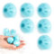6 Stück Fusselball für Waschmaschine Wiederverwendbar Wäscheball, Wäscheball Entfernt Tierhaare, Fusseln, Flusen (blau) Ø3.5cm