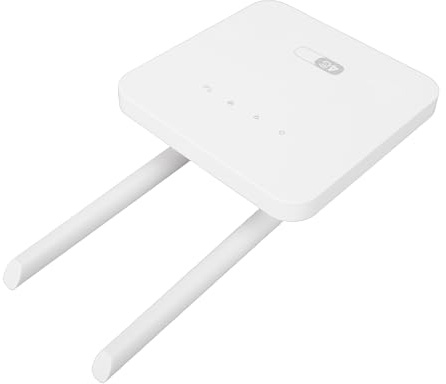 Generic Dispositivo Hotspot WiFi Portatile 4G LTE da 300 Mbps per più Posizioni, Ideale per L'apprendimento e il Lavoro, ABS Bianco
