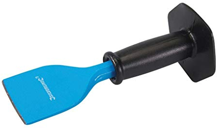Silverline Tools 968332 - Cincel de albañil con protector (75 x 220 mm)