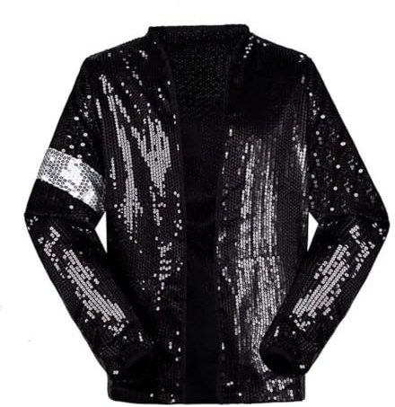 Shuanghao Kostym Kostym Barn Vuxen Jacka Glänsande Jacka Halloween Jul MOON Space Walking Dansar Cosplay Fester Retro Herr/Kvinnor Pojkar/Flickor Kläder Jacka