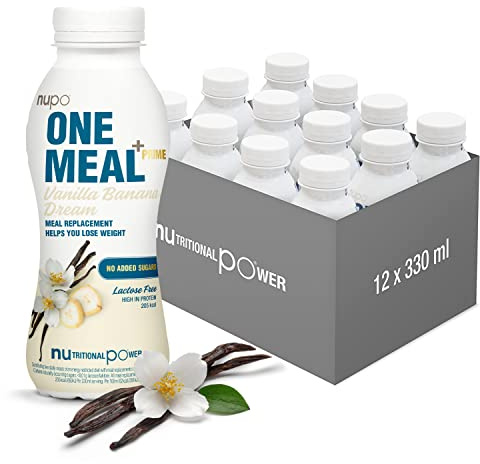 Nupo - One Meal Prime Shake Vanilla Banana Dream 12 x 330 ml