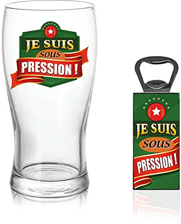 STC Coffret Verre À BIÈRE Pression