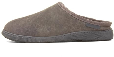 Hush Puppies Male Ashton Slipper, Grey, 8