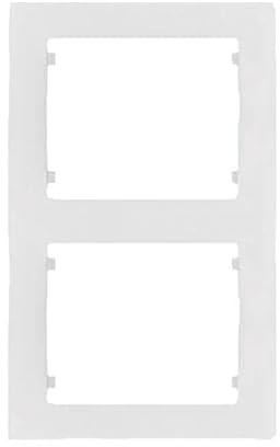 IRIS PLUS | Marco 2 elementos vertical blanco BJC 18112