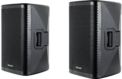 Pronomic C-210 MP 10 Set de 2 Cajas pasivas estéreo 2 vías, 200W RMS c/u, 800W Pico, 8 Ohm, 94 dB, Color Negro.