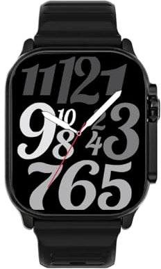 XINDADA 2024 Microwear 4G 5G U ltra Ai 3 Smart Watch 2+16GB AMOLED ChatGPT NFC 49mm GPS WiFi Camera Sim Card Call App Download Smartwatch (All Black)