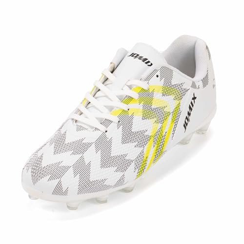 JOMIX Scarpe da Calcetto Calcio Uomo FG – Leggere, Antiscivolo e Resistenti con Tomaia Sintetica MOS250439