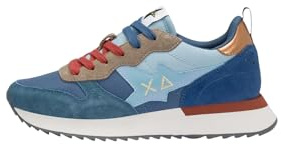 SUN68 Donna Sneakers Basse Z45216 Poliestere Blu 39