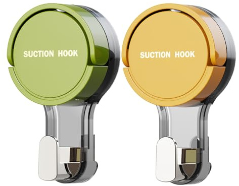 4 ganci da parete autoadesivi, ganci adesivi extra forti, ganci da incollare, ganci per asciugamani, senza foratura, ganci adesivi da bagno, ganci a ventosa per doccia, bagno, vetro, porta, finestra