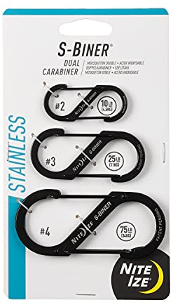 Nite Ize S-Biner Dual Carabiner Aluminum