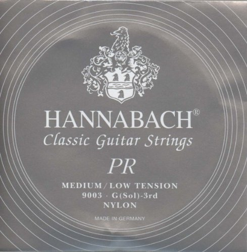 Hannabach Corde per chitarra classica Serie 900 medium-low tension Silver 200 - Sol3 - 9003MLT