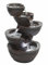 Alpine Corporation Tabletop Fountain, Polystone, Zen Bowl, 9 L x 7 W x 13 H