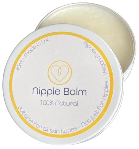 First Days Maternity - Natürlicher Brustwarzenbalsam, beruhigt und schützt wunde Brustwarzen, für alle Hauttypen geeignet, vegan, 40ml