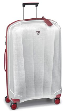 Roncato Grosser Spinner 80 cm Hartschalen We-Glam - cm. 80 x 54 x 29 Fassungsvermögen 120 L Leicht Organisierter Innenraum TSA-Schloss 10 Jahre Garantie