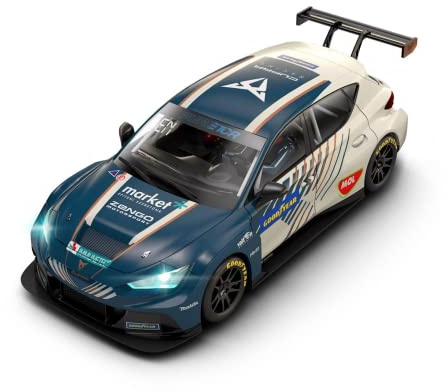 SCALEXTRIC - Cupra E-Racer-Gené Auto Slot, Multicolore (U10424S300)