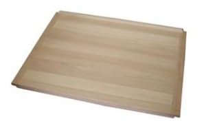 CULIMI Planche à pâtisserie en bois 70 x 50 cm - idéale pour pétrir et étendre les pâtes pour pizza pain pâtes pâte