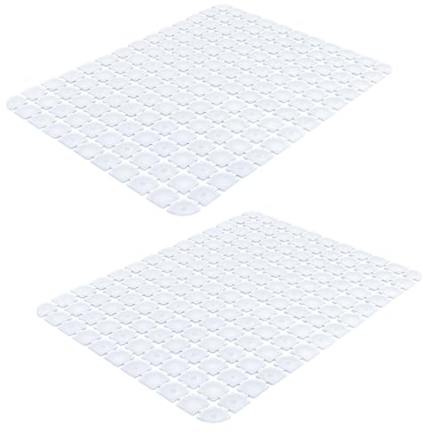 OTHWAY Spülbeckenmatten für Küchenspülen, 40 x 30 cm, Spülbeckenschutz für den Boden der Küchenspüle, Geschirr und Glaswaren, 2 Stück
