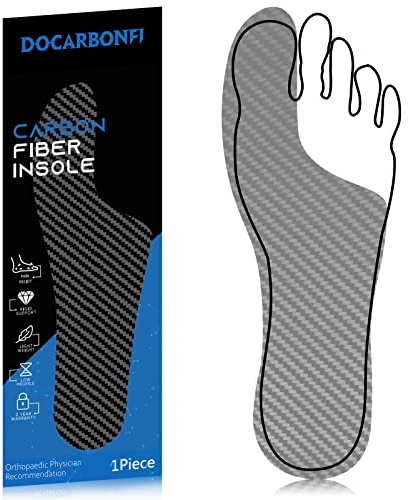 Morton - Extensión ortopédica, plantilla de fibra de carbono de recuperación, inserto de soporte de pie muy rígido para dedos de Morton, dedo del pie de césped, artritis, Hallux Rigidus, dolor roto
