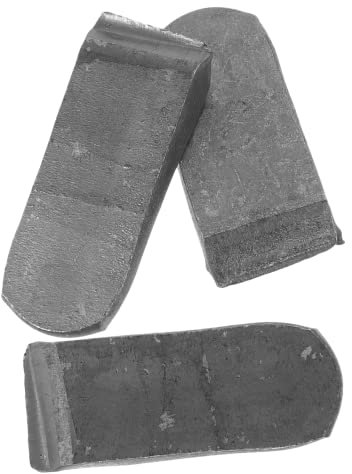 PartyKindom 3 Piezas De Cuñas De Hierro De Martillo De Repuesto Herramienta De Reparación De